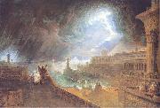 John Martin Seventh Plague oil on canvas